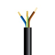 Καλώδιο ρεύματος εύκαμπτο 3x2.5mm² H05VV-F μαύρο στρογγυλό πολύκλωνο (H05VV-F 3G2,5 μαύρο) Καλώδιο ρεύματος εύκαμπτο 3x2.5mm² H05VV-F μαύρο στρογγυλό πολύκλωνο (H05VV-F 3G2,5 μαύρο)