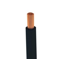 Καλώδιο μονόκλωνο 1x2.5mm² H07V-U NYA δύσκαμπτο μονωμένο μαύρο