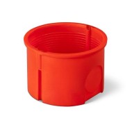 Μπουάτ χωνευτό με διάσταση 60x60x40mm γυψοσανίδας πορτοκαλί IP20