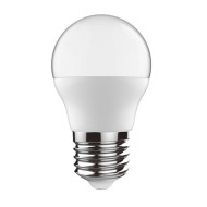 Λάμπα led σφαιρική  Ε27 7W 230V 4000k ενδιάμεσο  λευκό φως 530lm με δυνατότητα ρύθμισης της έντασης φωτός & γαλακτερό κάλυμμα
