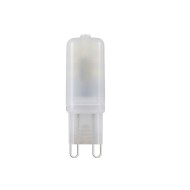 Λάμπα led G9 κυλινδρική Frosty 3W 230V 4000K ενδιάμεσο λευκό φως δέσμης 300° 220lm