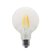  Λάμπα led filament globe G95 Ε27 10W 230V 2700k θερμό  λευκό φως 1220lumen δέσμης 360°