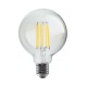 Λάμπα led filament globe G95 Ε27 12W 230V 4000k ενδιάμεσο λευκό φως 1600lumen δέσμης 360°