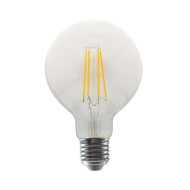 Λάμπα led filament globe G95 Ε27 8W 230V 4000k ενδιάμεσο λευκό φως 1010lumen δέσμης 360°