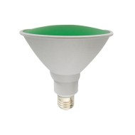 Λάμπα led PAR38 E27 15W 42V πράσινο δέσμης 110° 1150lm στεγανή IP65