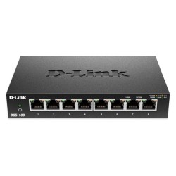 Μεταγωγέας δικτύου D-LINK 8-Port Gigabit Ethernet 10/100/1000 Unmanaged Desktop Switch
