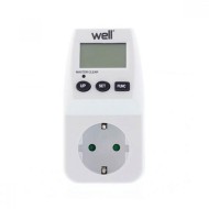 Μετρητής κατανάλωσης 13A Well ELPM-02-WL 230V με ακρίβεια +/-2%