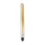 Διακοσμητική λάμπα led T30 300mm σωλήνας E27 6W ντιμαριζόμενη 230V 2700k θερμό λευκό φως 760lm με μελί κάλυμμα