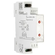 Έξυπνος διακόπτης ράγας Wi-Fi HAM DinSwitchM για έλεγχο θερμοσίφωνα