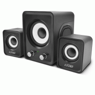 Στερεοφωνικά ηχεία mini NOD Base.2.One 2x3W & 1x5W με ρυθμιζόμενη ένταση ήχου & μπάσων