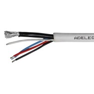 Καλώδιο κάμερας CCTV ομοαξονικό 4x0.35mm² εικόνα-ήχος & καλώδια για κύκλωμα παρακολούθησης