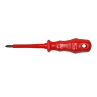 Κατσαβίδι σταυρός VDE 1000V Νο1 80mm με κόκκινη λαβή NWS Γερμανίας