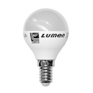 Λάμπα led G45 σφαιρική Ø45mm E14 5W 230V 4000k ενδιάμεσο λευκό φως 410lm με ματ κάλυμμα Economy