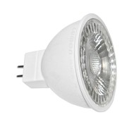 Λάμπα led ισχύος MR16 GU5.3 7W 12V AC/DC 3000k θερμό λευκό φως δέσμης 30° 700 lumen Economy