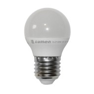 Λάμπα led σφαιρική G45 Ø45mm E27 5W 230V 3000k θερμό λευκό φως 400lm με ματ κάλυμμα Economy