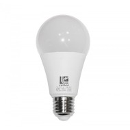 Λάμπα led A60 E27 αχλάδι 15W 230V 6200k ψυχρό λευκό φως 1430 lumen λευκό σώμα ματ κάλυμμα