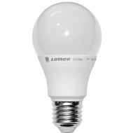 Λάμπα led A60 αχλάδι E27 6W 230V 4000k ενδιάμεσο λευκό φως 600 lumen λευκό σώμα ματ κάλυμμα