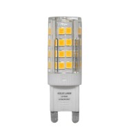 Λάμπα G9 σιλικόνης κυλινδρική 4W 230V 330° 3000k θερμό λευκό φως 440 lumen με 51led