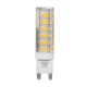 Λάμπα led G9 κυλινδρική 5W 230V δέσμης 360° 6000k ψυχρό λευκό φως με διάφανο κάλυμμα Λάμπα led G9 κυλινδρική 5W 230V δέσμης 360° 6000k ψυχρό λευκό φως με διάφανο κάλυμμα