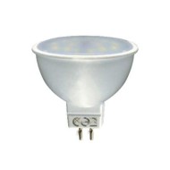 Λάμπα led MR16 7W 12V AC/DC 6000k ψυχρό λευκό φως δέσμης 120° 555lumen Ø50mm