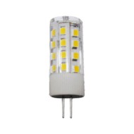 Λάμπα led G4 κυλινδρική 5W 12V AC/DC 4000k ενδιάμεσο λευκό φως δέσμης 360° 410lumen