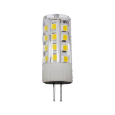 Λάμπα led G4 κυλινδρική 5W 12V AC/DC 4000k ενδιάμεσο λευκό φως δέσμης 360° 410lumen