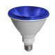 Λάμπα led PAR38 E27 15W 230V μπλε φως δέσμης 45° 1150Lm στεγανή IP65