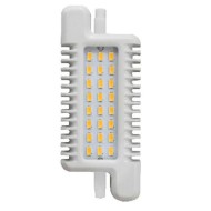 Λάμπα led για προβολείς ιωδίνης R7s 118mm 9W 230V 4000k ενδιάμεσο λευκό φως δέσμης 120° 800lm