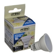 Λάμπα led GU10 Φ50mm 4.2W 230V 4000k ενδιάμεσο λευκό φως 360 lumen δέσμης 110° 15000h Λάμπα led GU10 Φ50mm 4.2W 230V 4000k ενδιάμεσο λευκό φως 360 lumen δέσμης 110° 15000h