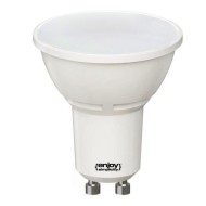 Λάμπα led GU10 Φ50mm 4.2W 230V 4000k ενδιάμεσο λευκό φως 360 lumen δέσμης 110° 15000h