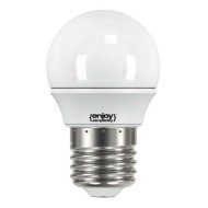 Λάμπα led σφαιρική Ø45 E27 3W 230V 2700k θερμό λευκό φως δέσμης 240° 250 lumen 15000h
