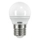 Λάμπα led σφαιρική Ø45 E27 3W 230V 2700k θερμό λευκό φως δέσμης 240° 250 lumen 15000h