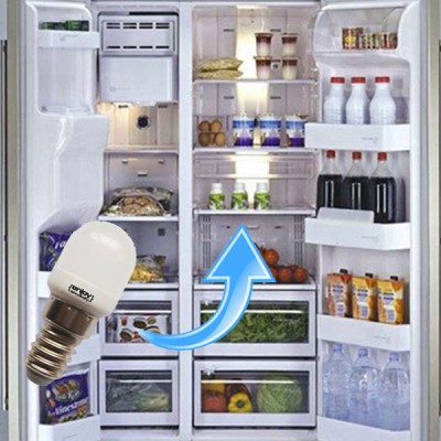 Λάμπα led νυκτός οπάλ E14 1.5W 230V 3000k θερμό λευκό φως 120 lumen Ø26x54mm