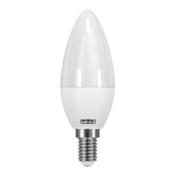 Λάμπα led κεράκι E14 5W 230V ντιμαριζόμενη 2700k θερμό λευκό φως 270° 470lm