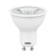Λάμπα led GU10 Φ50mm 6.5W 230V 3000k θερμό λευκό φως 595 lumen δέσμης 36° 15000h