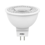 Λάμπα led MR16 GU5.3 Ø50mm 5W 230V 2700k θερμό φως 400 lumen δέσμης 38° 25000h