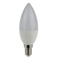 Λάμπα led E14 κεράκι 4W 230V 2700k θερμό λευκό φως 380lm C37 σε blister