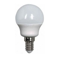 Λάμπα led E14 σφαιρική 4W 230V 2700k θερμό λευκό φως 380lm G45 διάρκειας 25000h