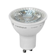 Λάμπα led ισχύος GU10 5W 230V 3000k θερμό λευκό φως δέσμης 30° 400 lumen Economy