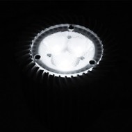 Λάμπα led  MR16 7W 12V AC/DC 6000k ψυχρό λευκό φως ντιμαριζόμενη δέσμης 30° με εναλλάξιμο φακό