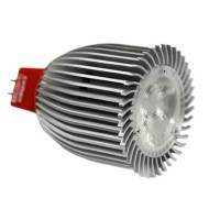 Λάμπα led  MR16 7W 12V AC/DC 6000k ψυχρό λευκό φως ντιμαριζόμενη δέσμης 30° με εναλλάξιμο φακό