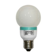 Λάμπα led τύπου σφαιρική E27 1.3W 230V 108lm μπλε φως διαμέτρου Ø60mm 25.000 ώρες