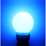 Λάμπα led τύπου σφαιρική E27 1.3W 230V 108lm μπλε φως διαμέτρου Ø60mm 25.000 ώρες
