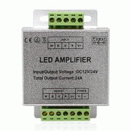 Ενισχυτής σήματος για ταινία LED RGB 12-24VDC 6A(Channel) 216W