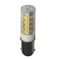 Λάμπα led BA15D καλαμπόκι 4W 230V 3000k θερμό λευκό φως δέσμης 360° 350 lumen 30000h