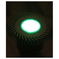 Λάμπα led ισχύος MR16 GU5.3 3W 230V πράσινο φως δέσμης 30° από αλουμίνιο
