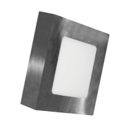 Led panel νίκελ ματ τετράγωνο επίτοιχο 14W 3000k θερμό φως δέσμης 120° 230V 950lm 30000h