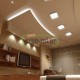 Led panel νίκελ ματ τετράγωνο εξωτερικό 20W 230V 6000k ψυχρό λευκό φως 120° 1800lm
