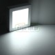 Led panel νίκελ ματ τετράγωνο εξωτερικό 20W 230V 6000k ψυχρό λευκό φως 120° 1800lm