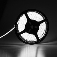 Led ταινία 5m 14,4W 12VDC ενδιάμεσο λευκό φως IP20 μη στεγανή εύκαμπτη & αυτοκόλλητη